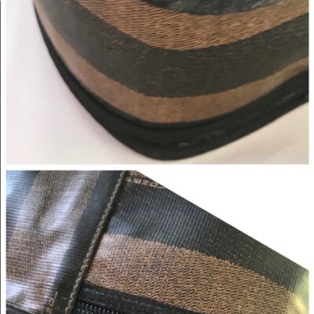 VINTAGE FENDI PENGUIN STRIPE VANITY CASE - Picture 6 of 12
